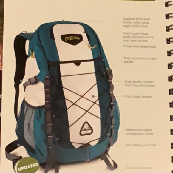 Jansport SOLOIST 40 LITER backpack - Code Blue - Picture 14 of 16